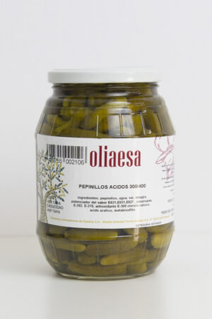 Tarro Pepinillos Agridulces, 550 grs - Imagen 1