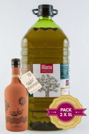 CAJA 10 litros + botella gaulos 500 ml - Imagen 1